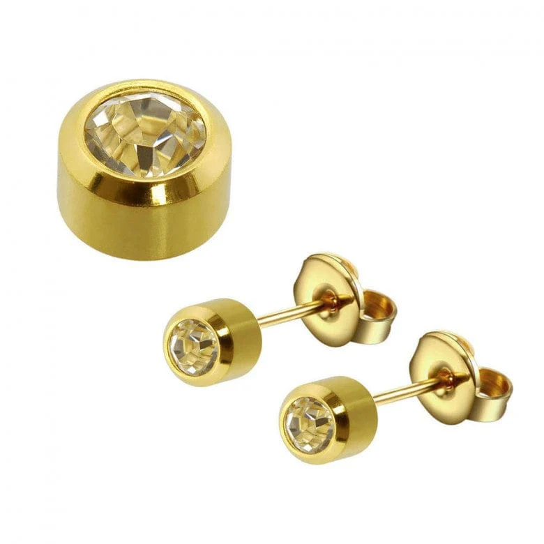 Cubic Zirconia Gold