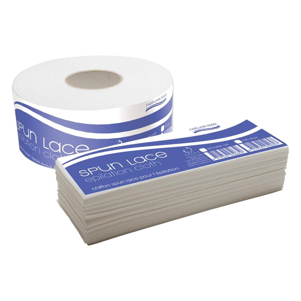 Spun Lace White Epilation Cloth - Image 3